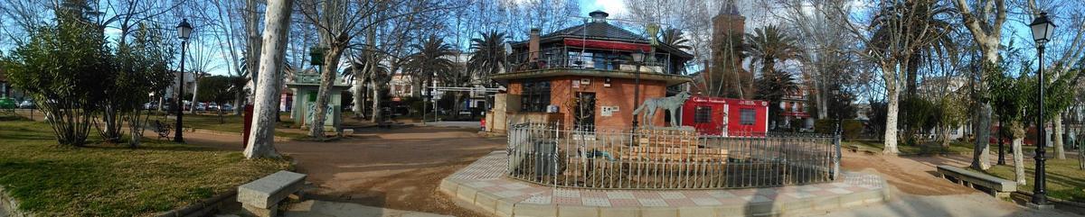 Fotograf´çia panorámica de Peñarroya -Pueblonuevo