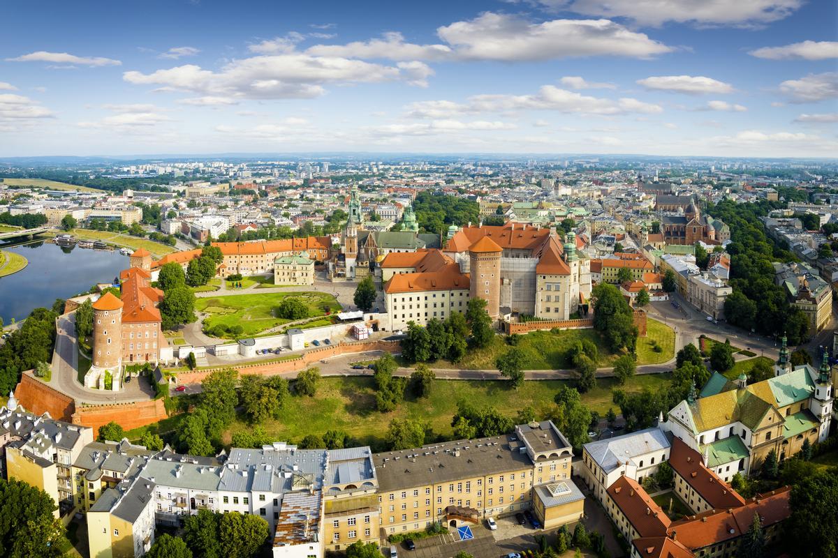 Cracovia tiene vuelos asequibles desde España