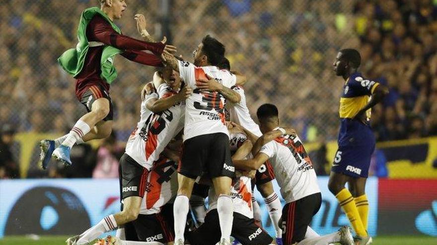 River Plate llega a la final de la Copa Libertadores pese a perder con Boca