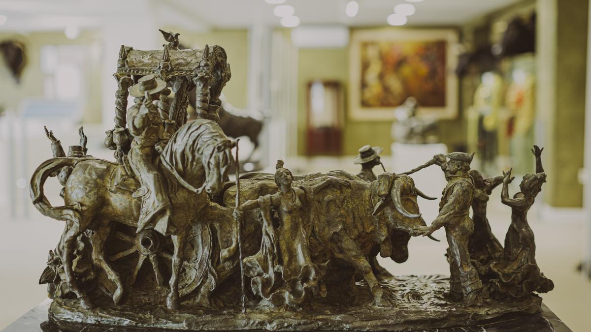El Museu del Bou alberga esculturas que cincelaron los grandes artistas que se inspiraron en la tauromaquia.