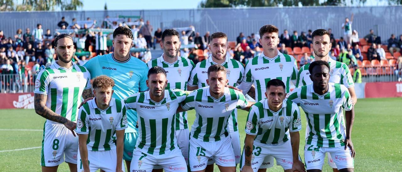 Equio titular del Córdoba CF que se impuso al Atlético de Madrid B en el Cerro del Espino.