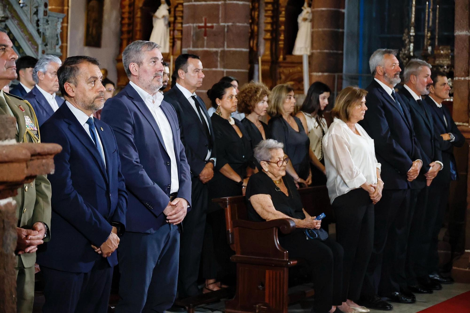 Funeral en memoria del expresidente Manuel Hermoso