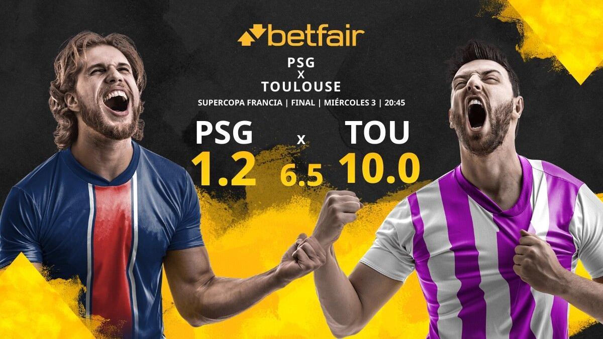 PSG vs. Toulouse FC: horario, TV, estadísticas, pronósticos y palmarés de la Supercopa