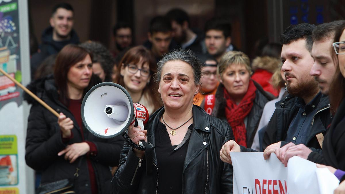 Lola Panero, líder sindical de CCOO a la que empujó el alcalde