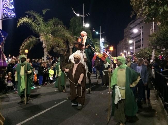 Llegada y cabalgata de los Reyes Magos en Arrecife