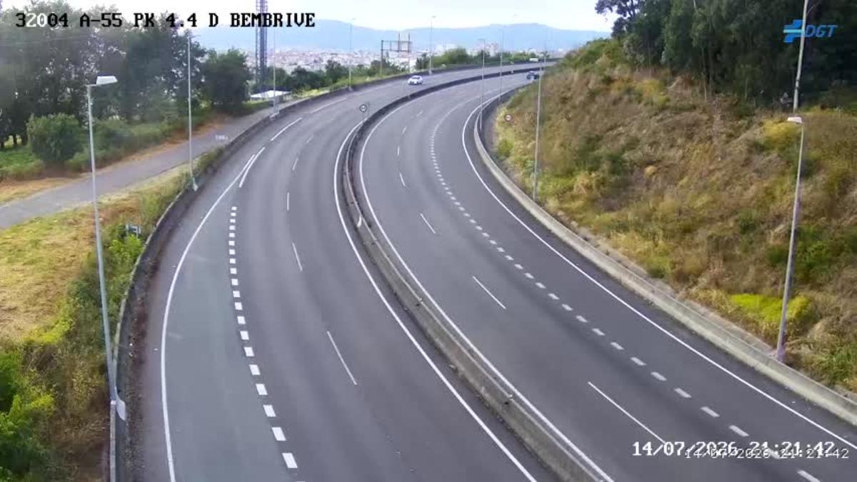 Una ciudad paralizada por el España-Francia: así están las carreteras de Vigo y su área