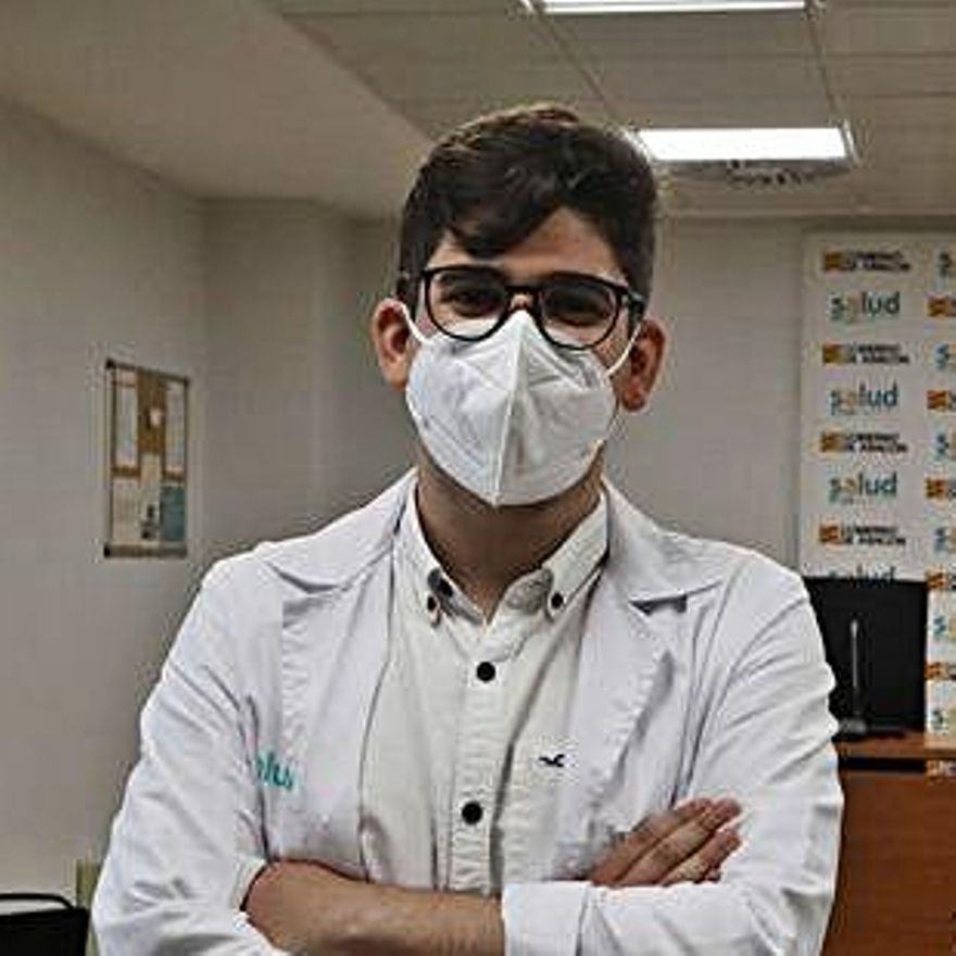 Mario Bautista, residente en Neurología..