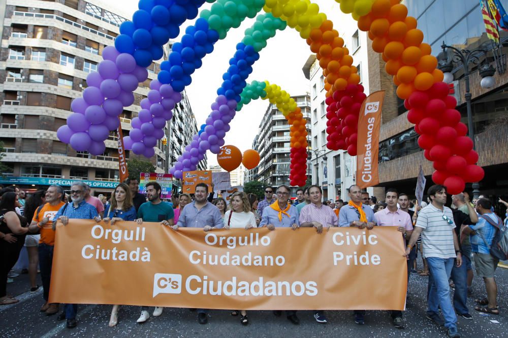 Manifestación del Orgullo LGTBi en Valencia