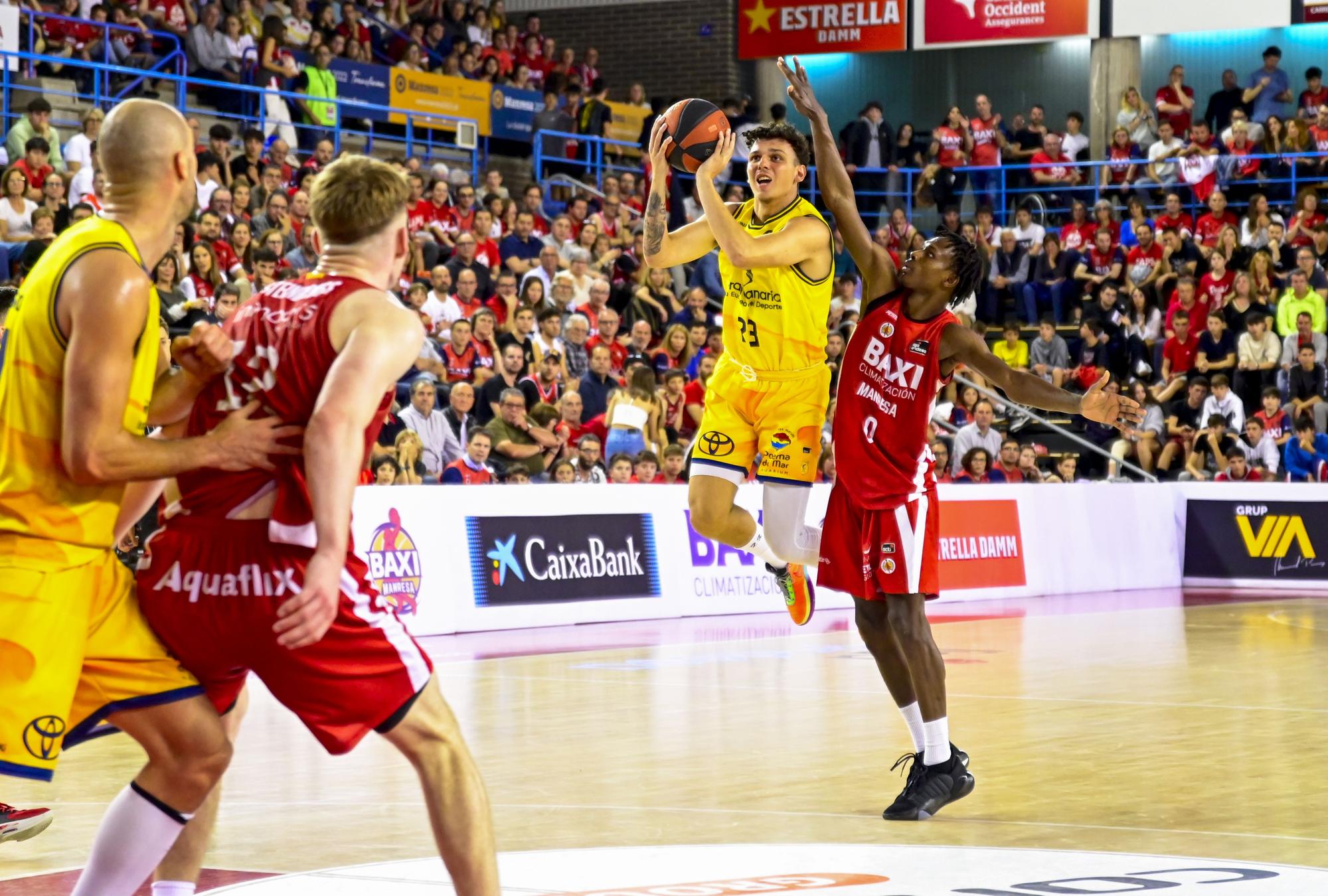 Baloncesto: Baxi Manresa - CB Gran Canaria