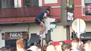 Los aficionados ingleses y una odisea en la final de Bilbao: "Pagué 25 libras por una cama y ahora cuesta 400"
