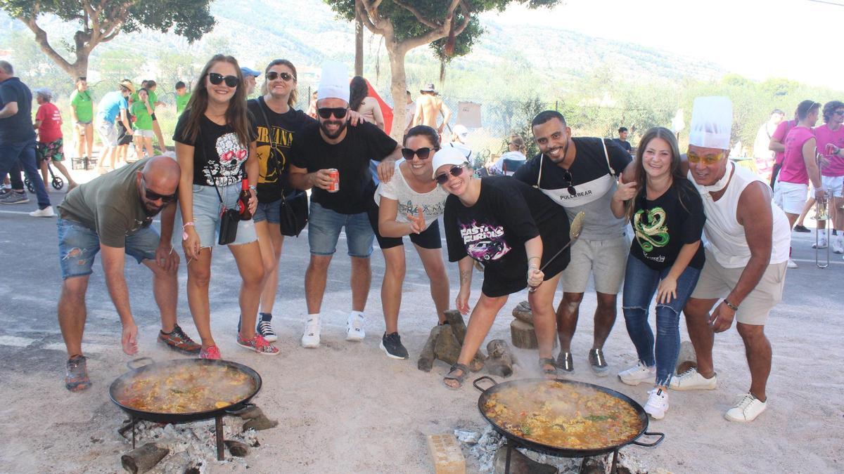 Foto del año pasado del multitudinario Día de las Paellas en Orpesa.