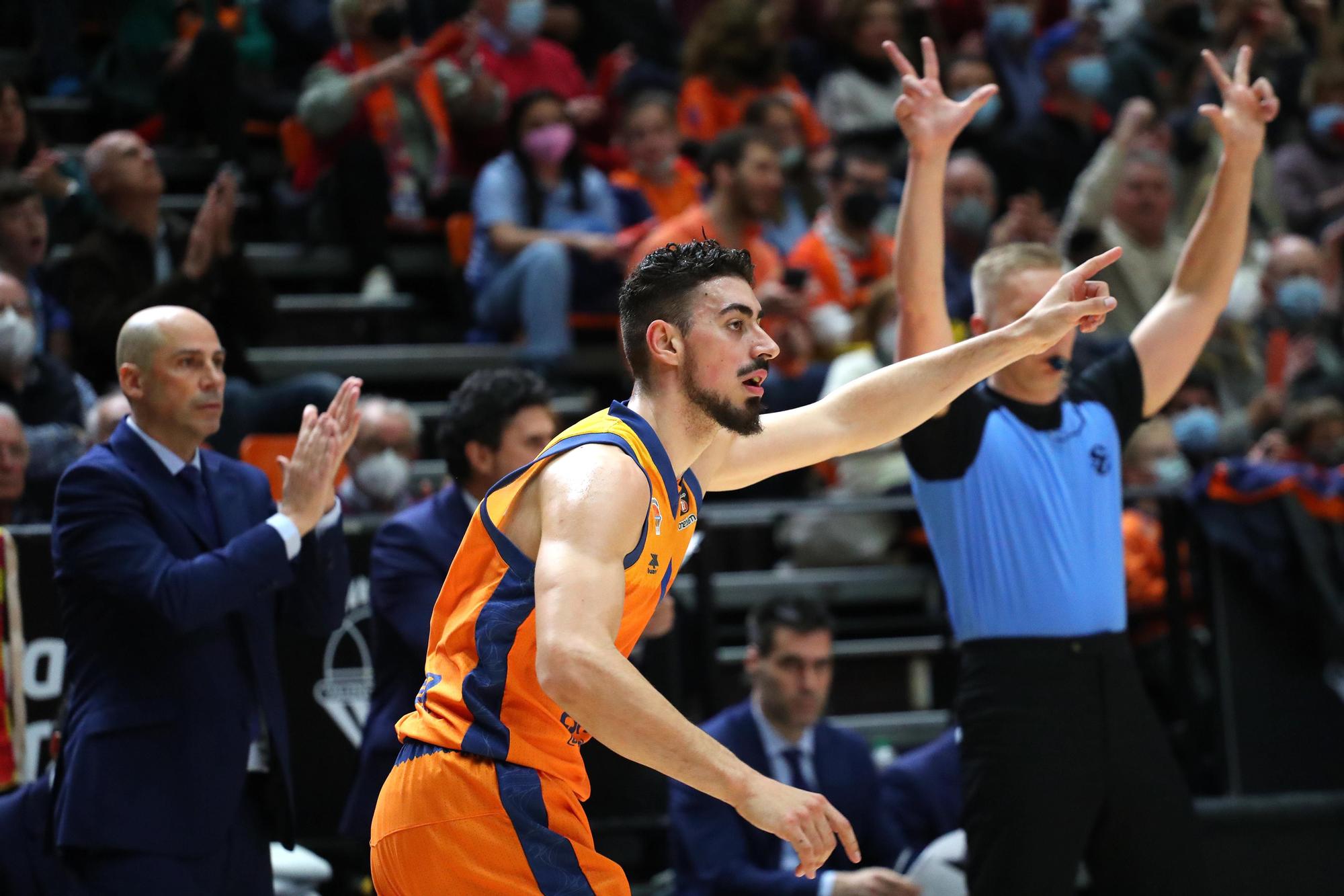 Las imágenes del Valencia Basket - Hamburg de Eurocup