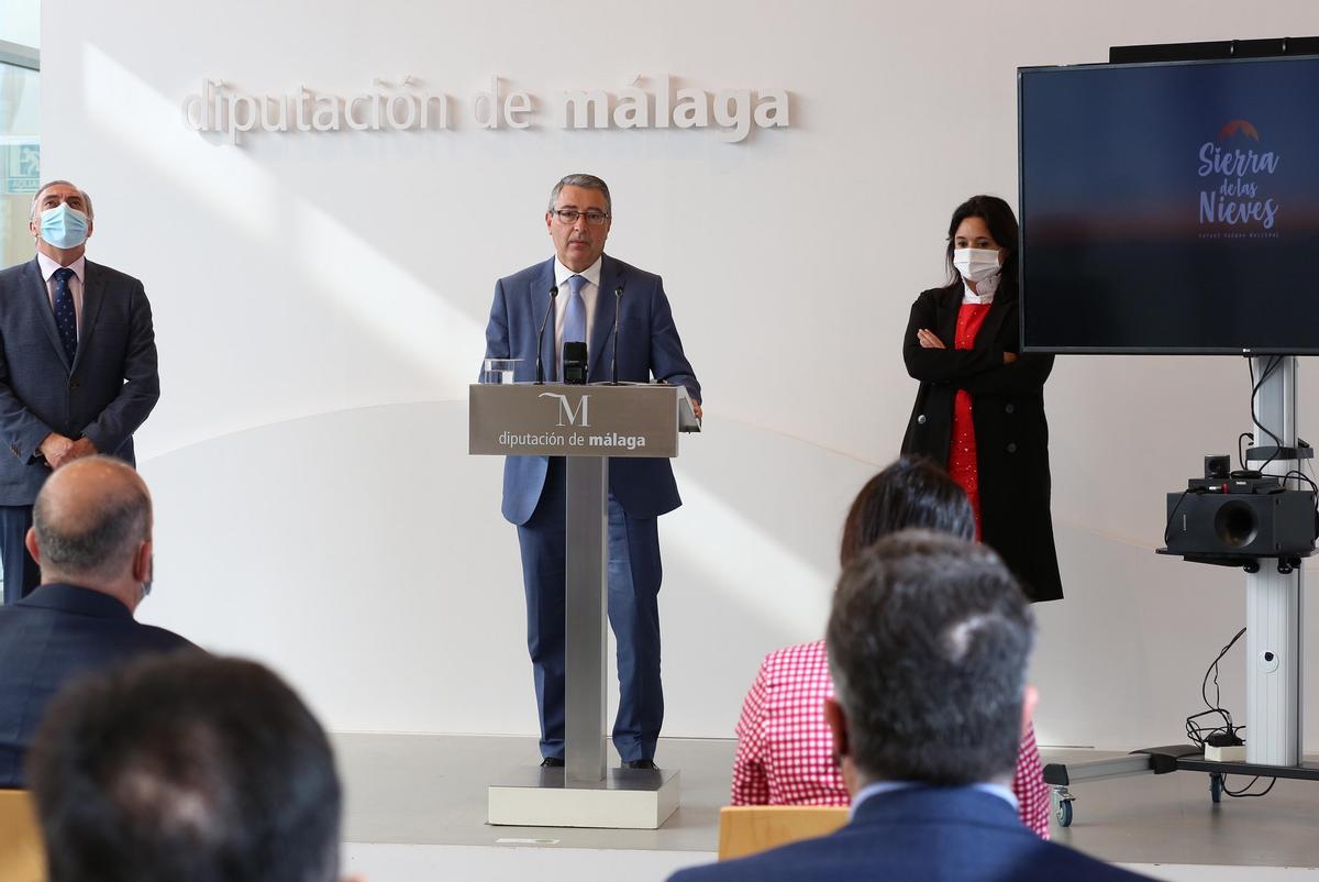 Presentación de la promoción del Parque Nacional Sierra de las Nieves.