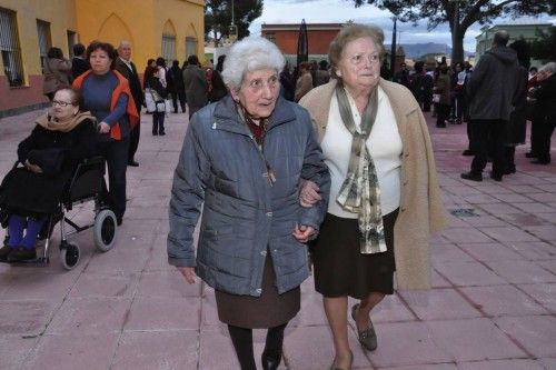 Regreso del Santo Cristo hasta su ermita desde San Jose? Obrero en Cieza