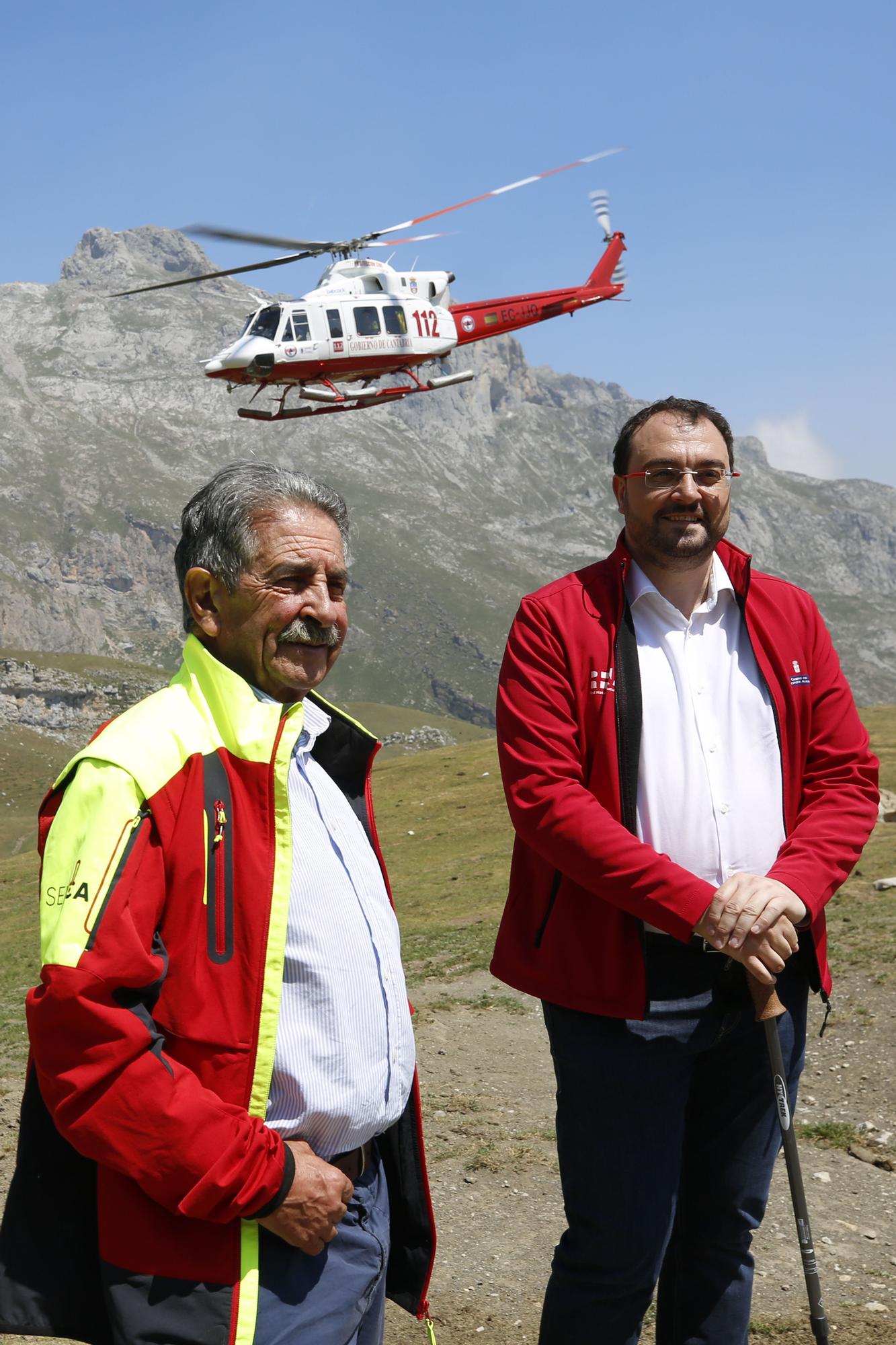 EN IMÁGENES: Así ha sido el simulacro de rescate en los Picos de Europa