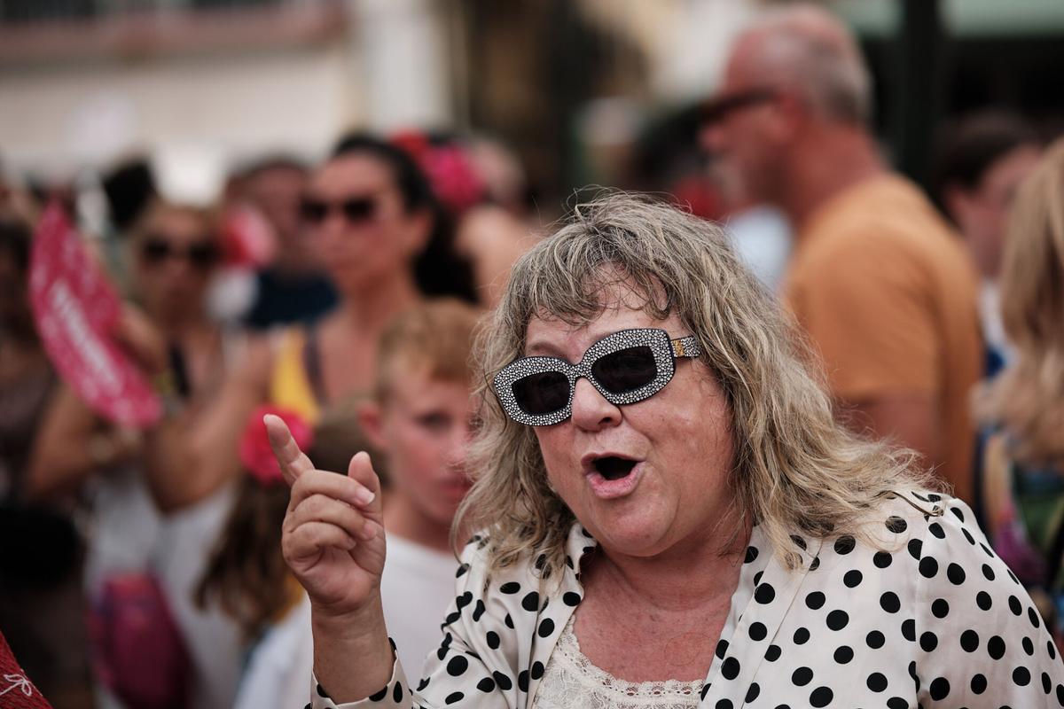 El segundo día de la Feria del Centro de Málaga, en imágenes