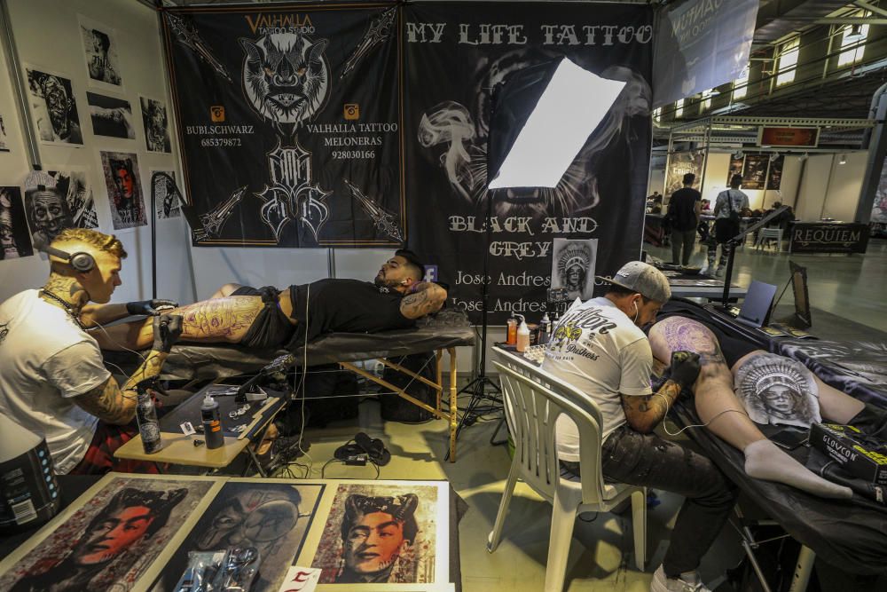 La pasión por la tinta llega a la Alicante Tattoo Convention en la IFA