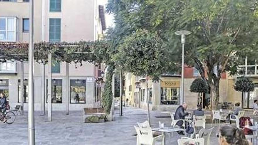 Café-Terrasse in Palma de Mallorca