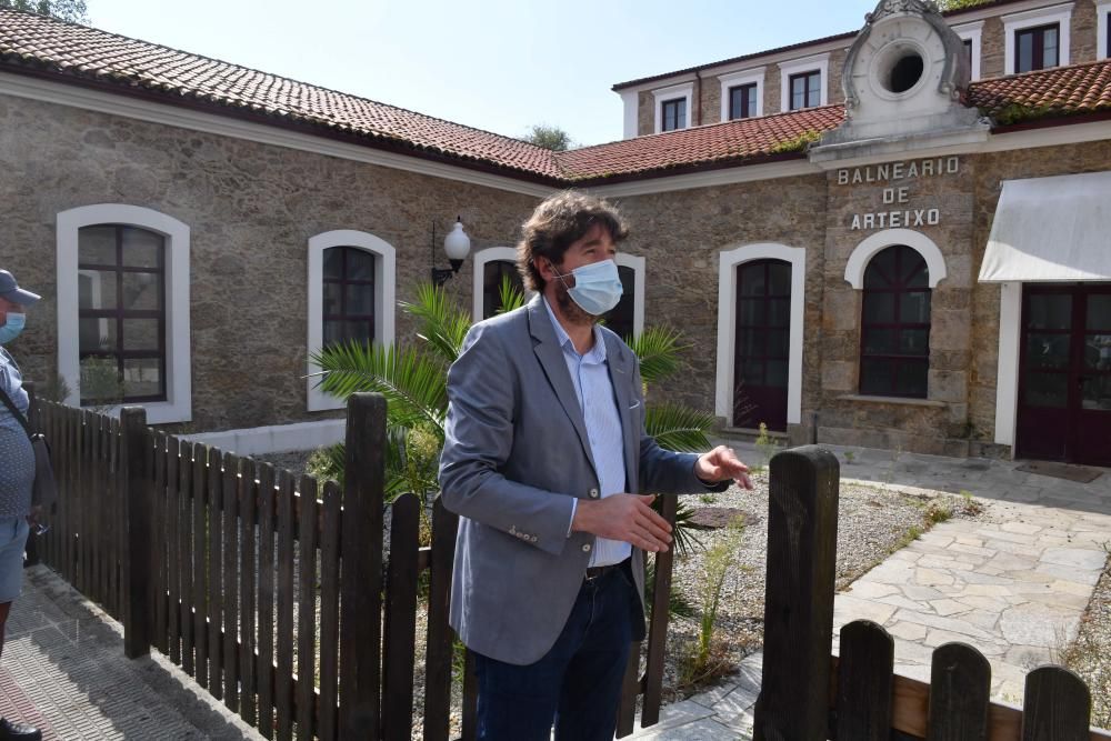 El Balneario de Arteixo, al descubierto