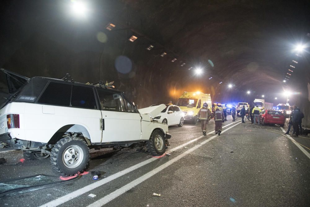 Accident al túnel de Salipota (C-55)