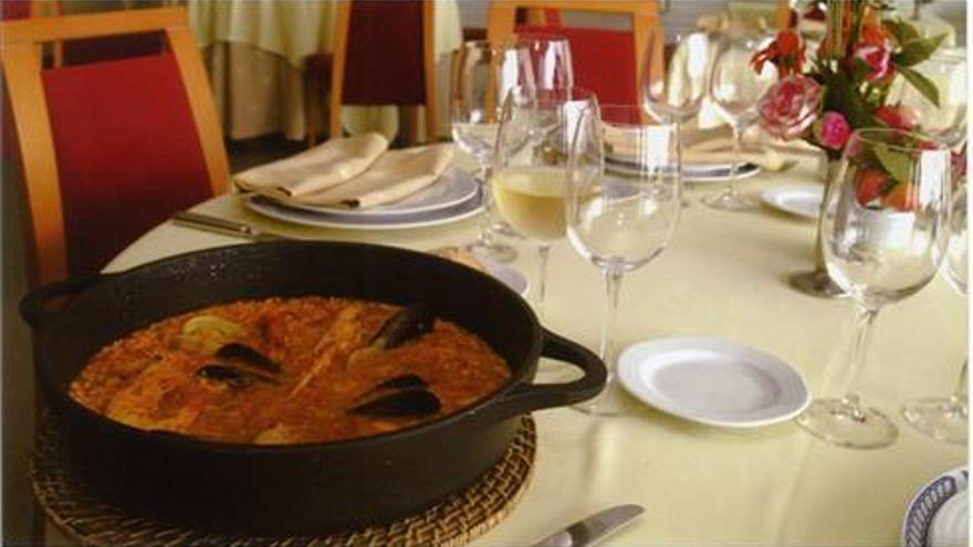 Arroz caldoso, un plato elaborado con productos de la provincia de Castellón