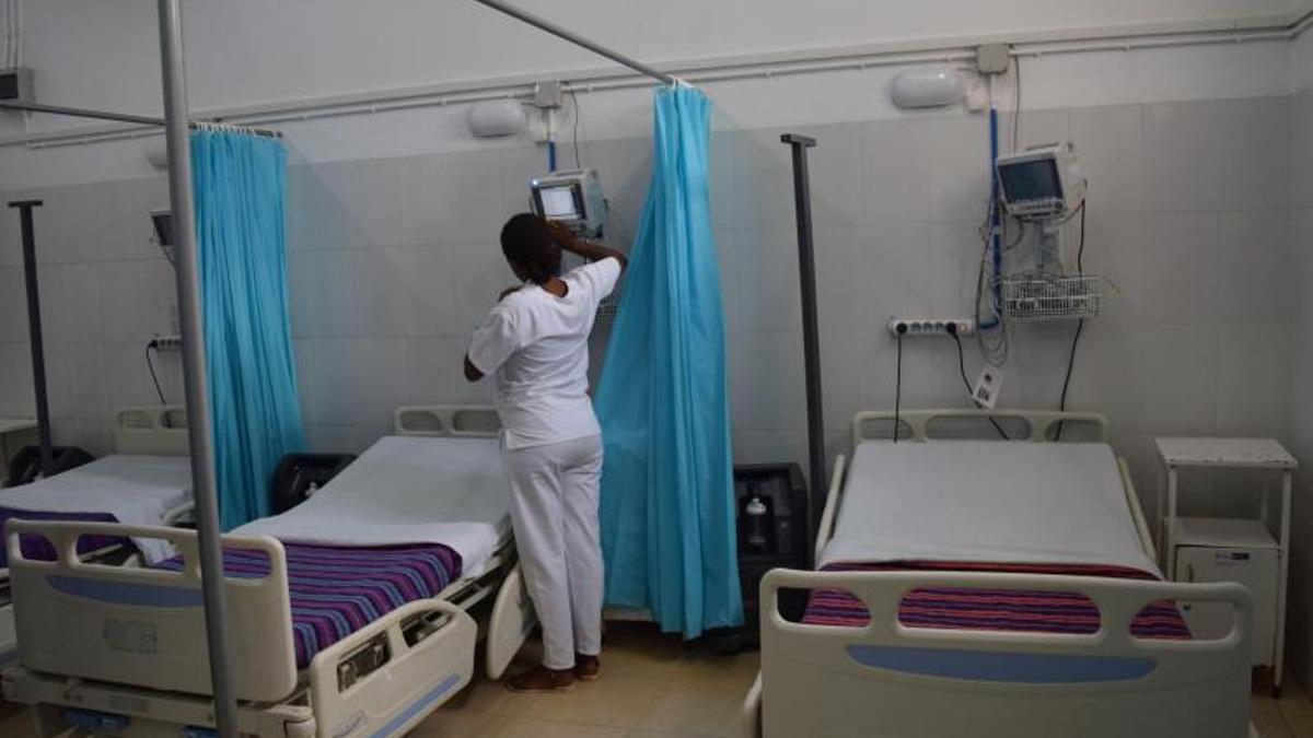 La UCI del Hospital de Nemba en Ruanda que recibió aportaciones de la Cátedra de la UMH.