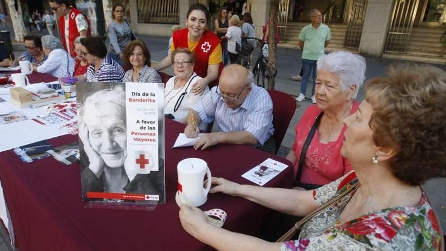 Cruz Roja destina por primera vez su Día de la Banderita a las personas mayores