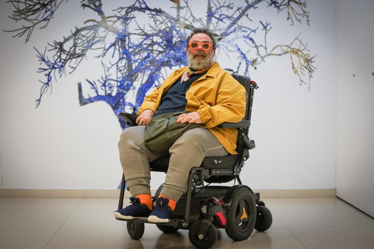 Bob Pop, ayer, en el hotel Atlántico