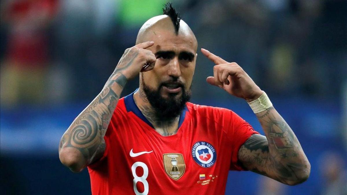 Arturo Vidal es uno de los mejores jugadores en lo que va de la Copa América