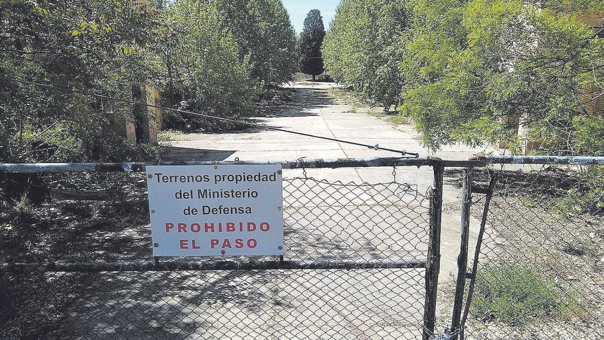 Entrada a las instalaciones de Monte la Reina