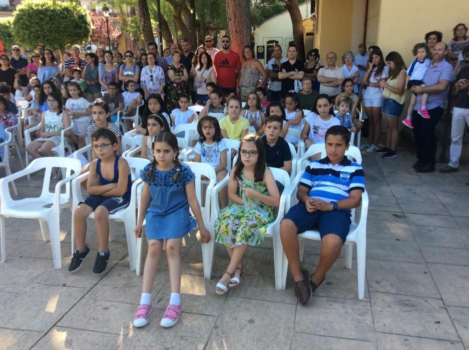 Ganadores del concurso de dibujo de la cerámica.