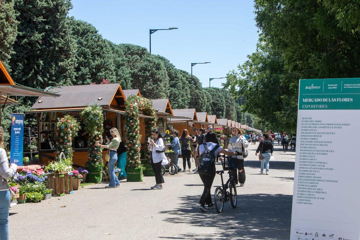 El Mercado de las FLores dará la bienvenida a los visitantes en el Parque Grande.