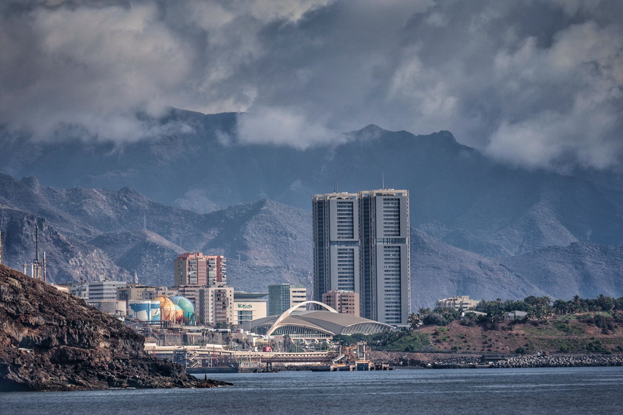 Visita con los arquitectos de La Mareta de Añaza a la nueva zona de Santa Cruz de Tenerife.
