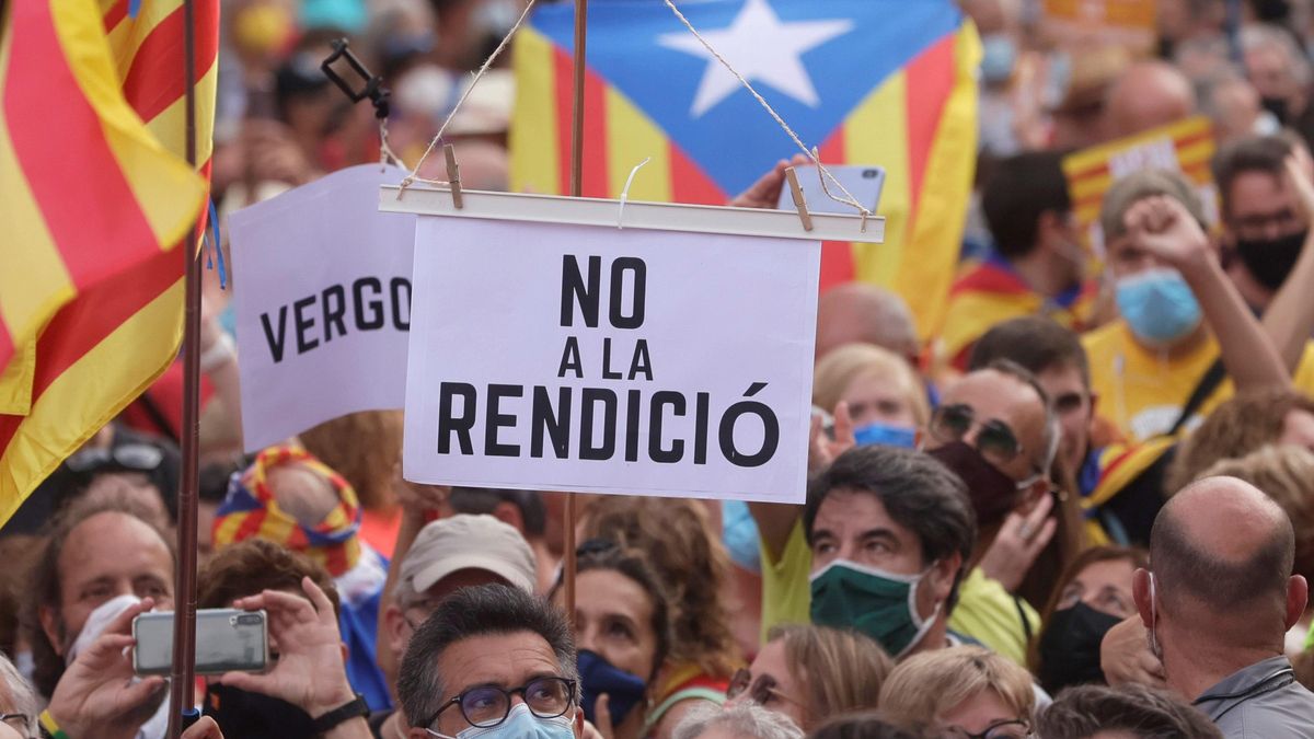 Les millors imatges de la Diada 2021 | La manifestació de l'11-S a Barcelona