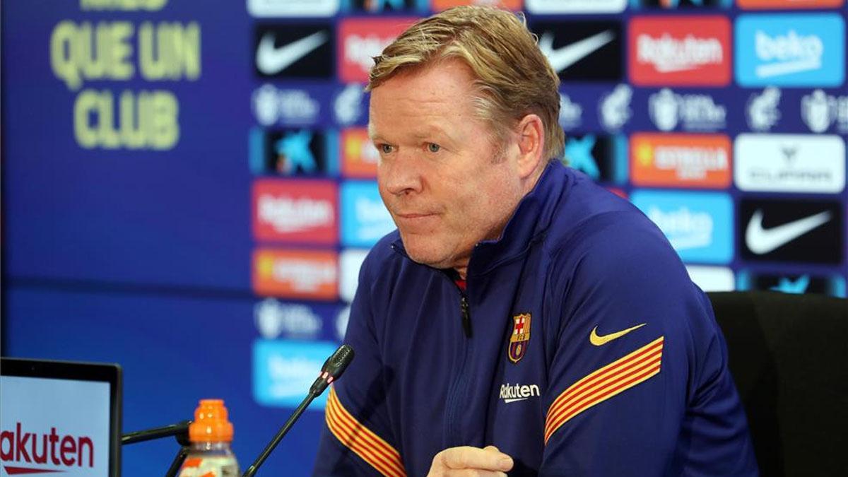 Koeman on Pique and Sergi Roberto