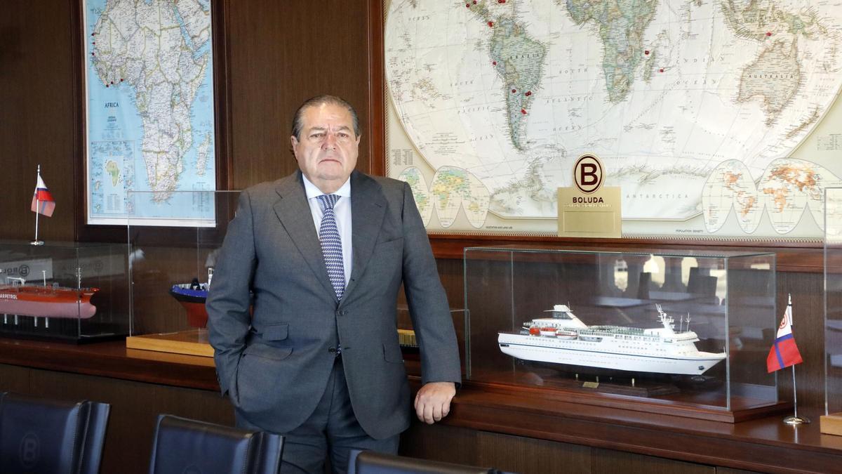 Vicente Boluda, presidente de Boluda Corporación Marítima.