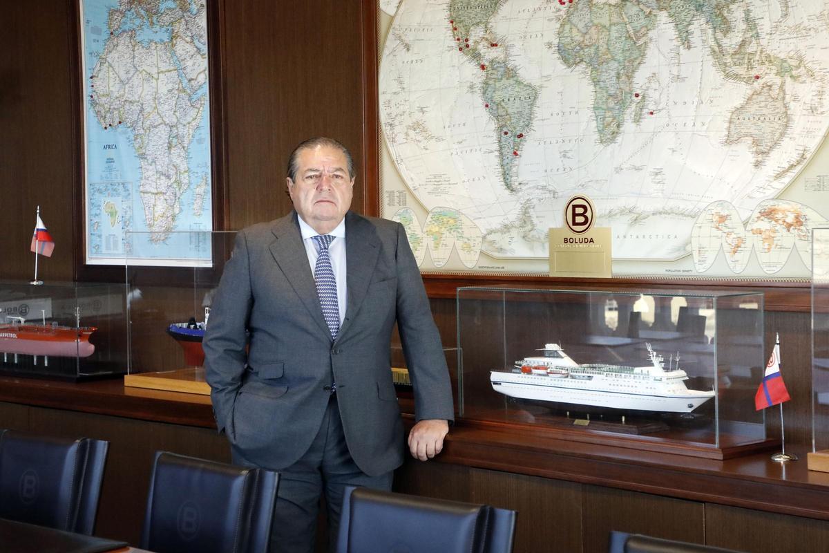 Vicente Boluda, presidente de Boluda Corporación Marítima.