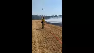 Un vídeo gravat pels ADF en un foc al Bages es converteix en un fenomen viral internacional
