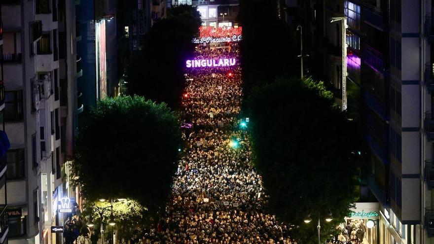 La calle mantiene la presión y convoca para el 29 de marzo la sexta manifestación en Valencia para exigir la dimisión de Mazón
