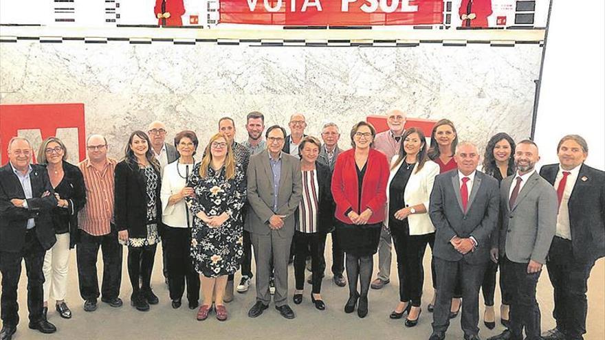 El PSPV quiere revalidar la alcaldía y «seguir ilusionando a los vecinos»