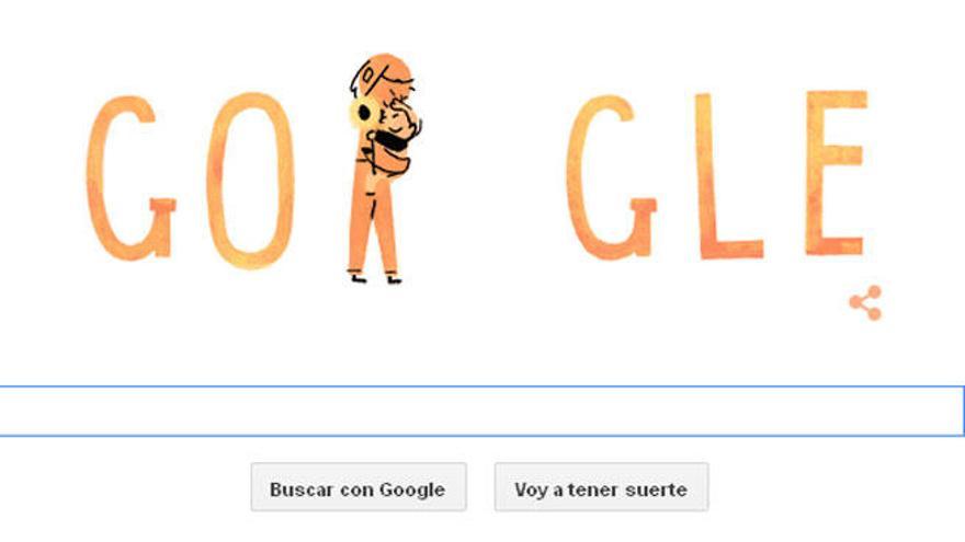 El Día de la Madre, también en el doodle de Google.
