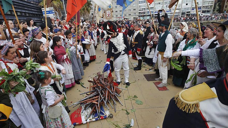 Representación de la Reconquista en marzo de 2019. | // R. GROBAS
