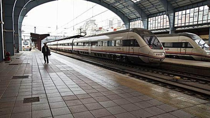 Estación de ferrocarril de A Coruña.