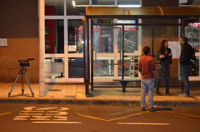 Miércoles 18. Preparativos para el rodaje del corto 'Última guagua', de Amaury Santana