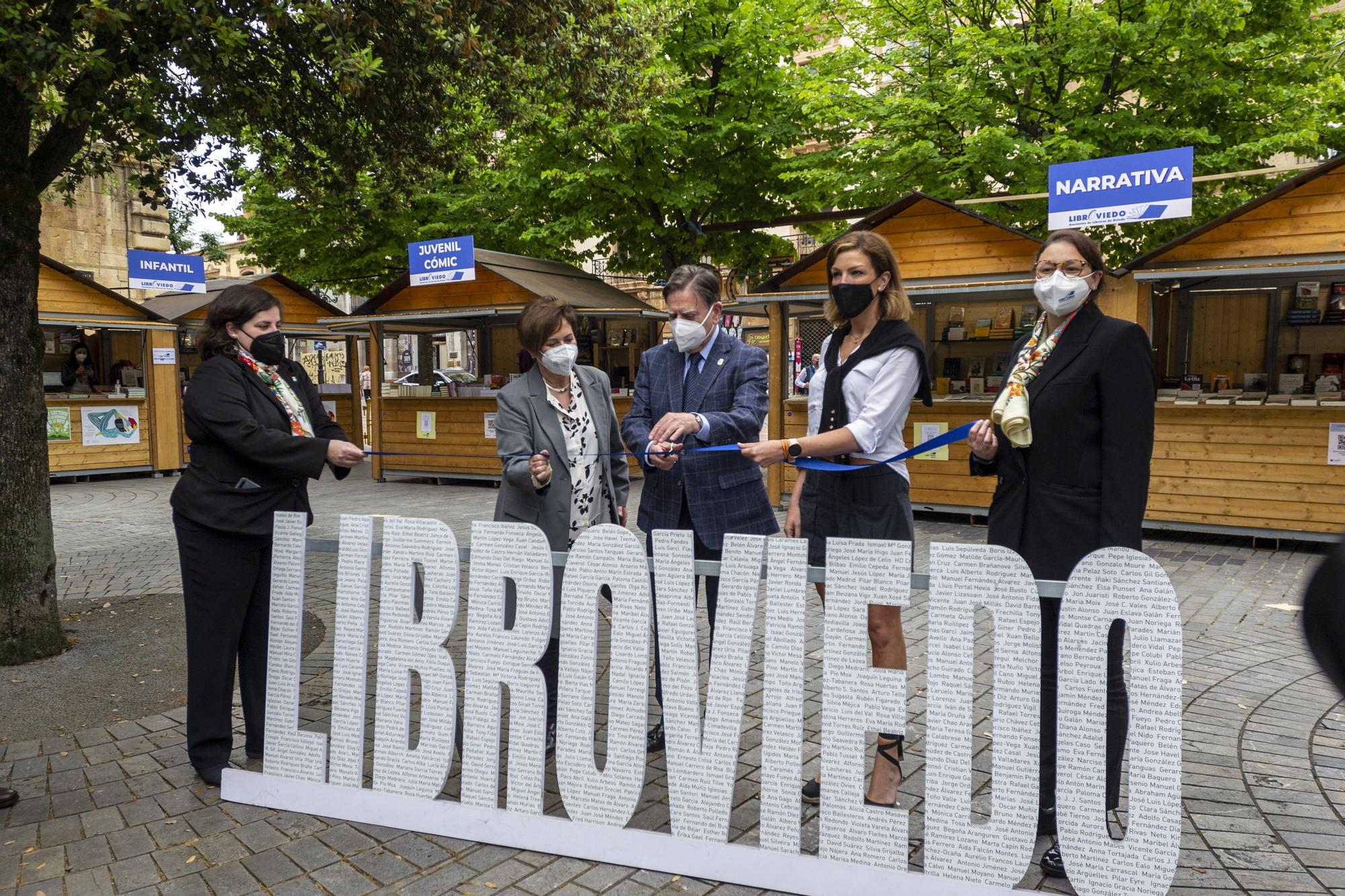 Inauguración de la feria Libroviedo