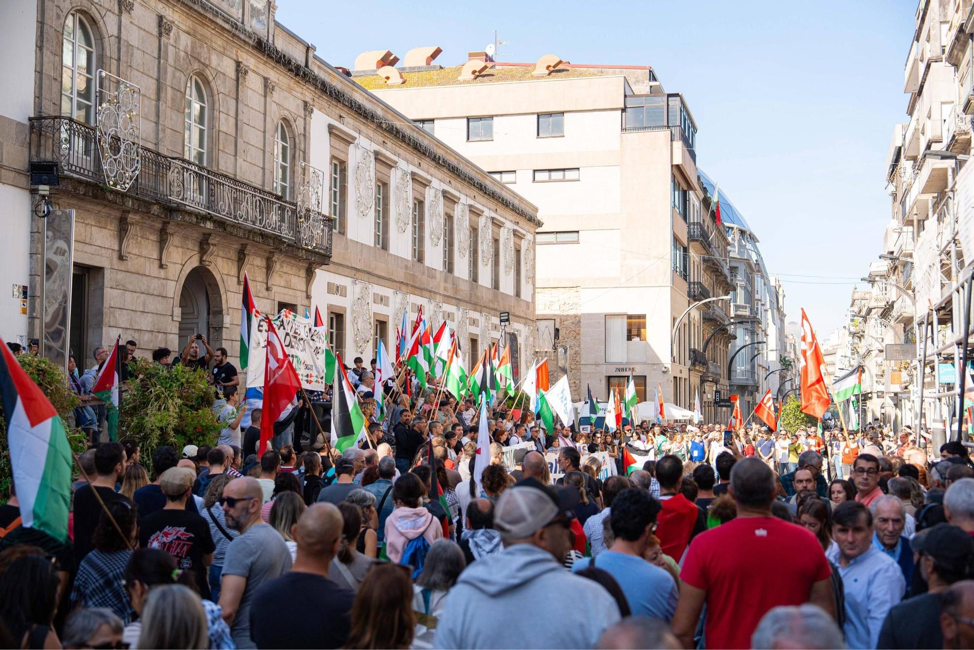 Vigo continúa en pie contra el genocidio de Israel sobre Palestina