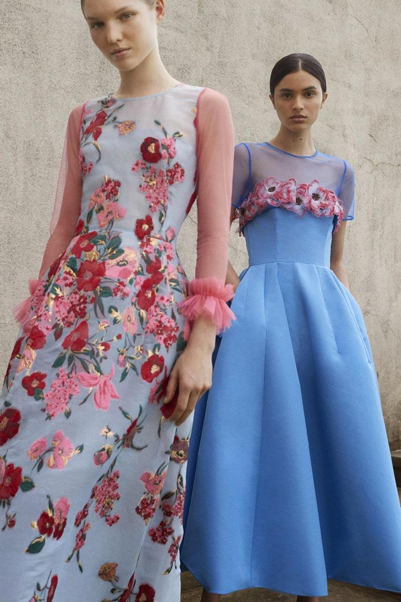 Carolina Herrea Resort 2018: detalles florales