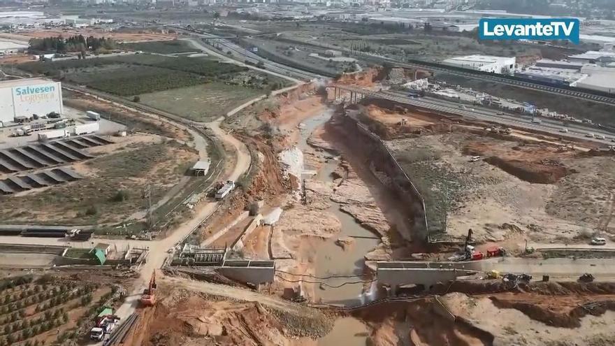 Finalizan las 17 obras de emergencia de la Dana realizadas por la CHJ