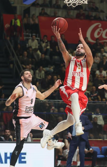 Estrella Roja - Valencia Basket, en imágenes