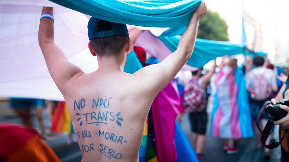 Manifestación del Orgullo LGTBIQA+ en Valencia, el 29 de junio de 2019, la última antes de la pandemia.